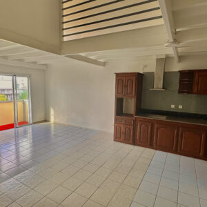 Duplex T5 sur le front de mer de Saint-Benoit